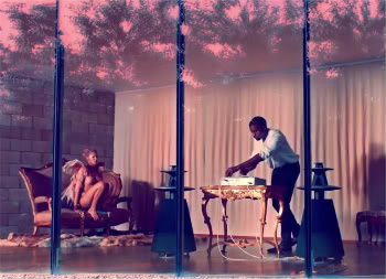 Kanye on the MPC in Runaway